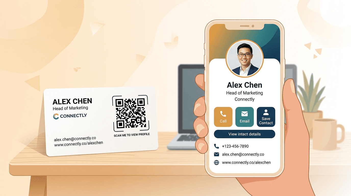 Digital business cards: why your next business card should be a QR code
