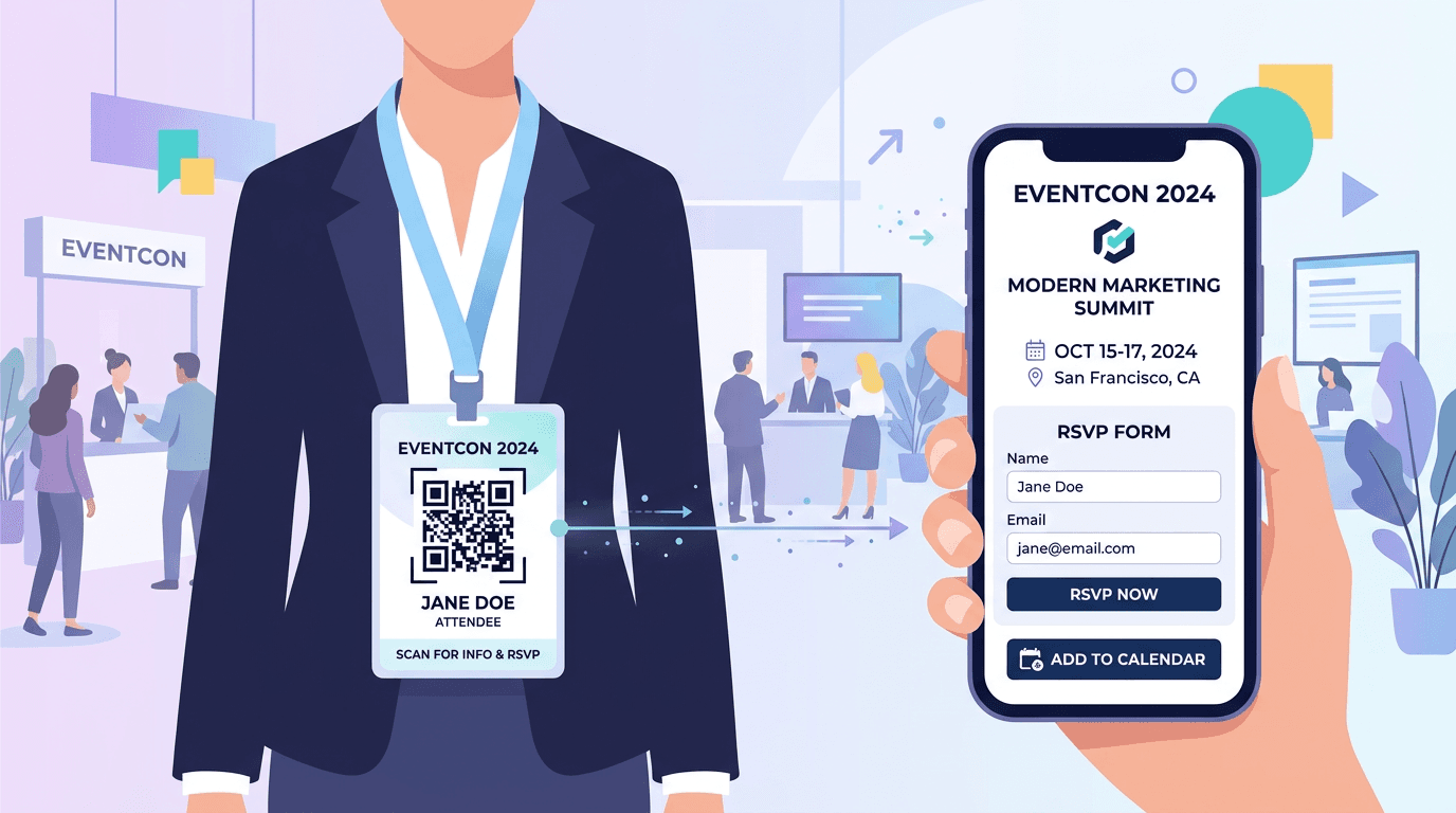 The event marketing playbook: QR codes, RSVP pages, and measurable ROI